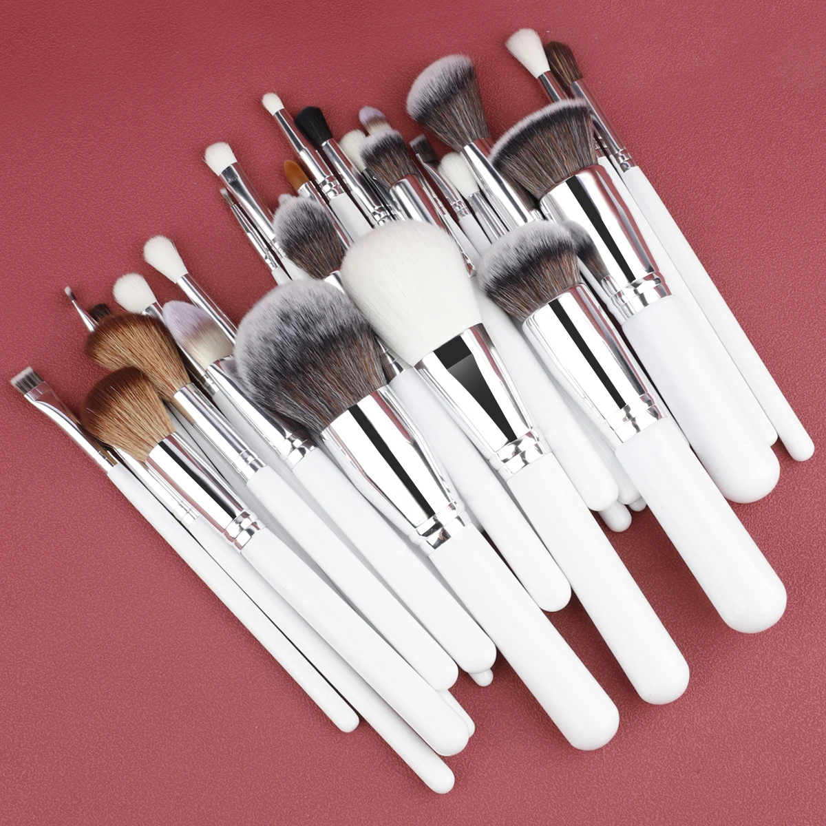 30pcs make up brush set Professional Natural hair Eyeshadow Foundation Powder Brush real technique brushes Kit Beauty Tools