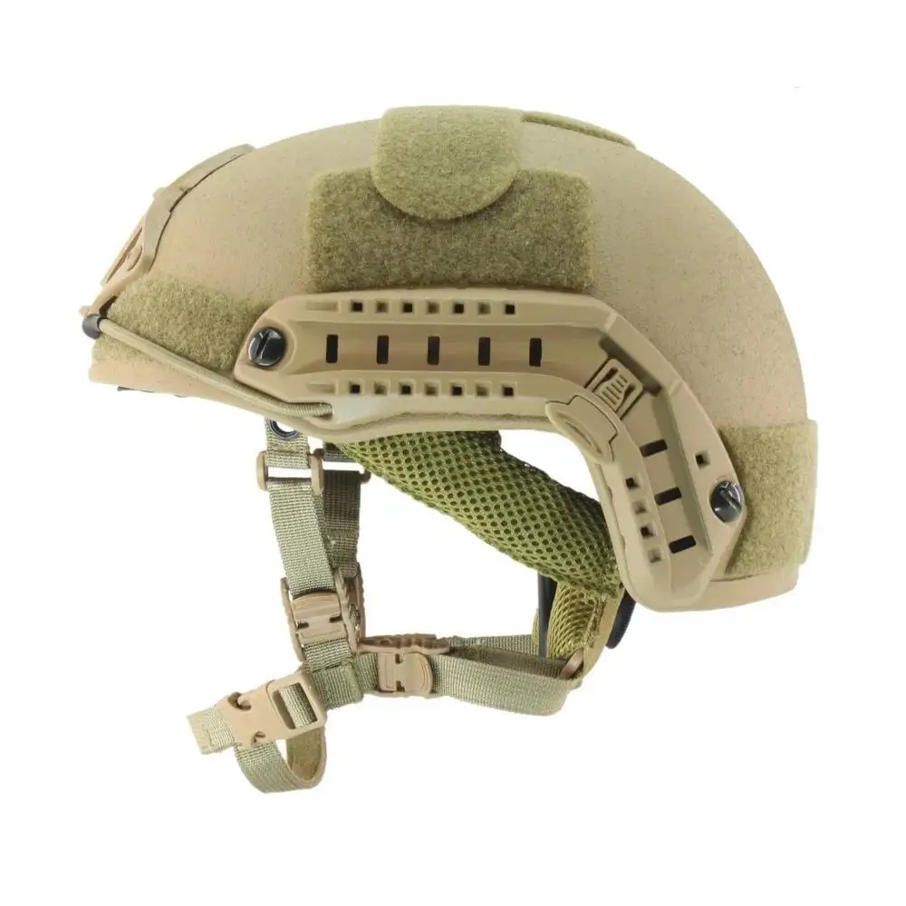 Tactical Helmet Ballistic ACH High Cut Kevla High Quality Ballistic Helmet NIJ IIIA FAST Wendy\'s Suspension Pad Ballistic Helmet