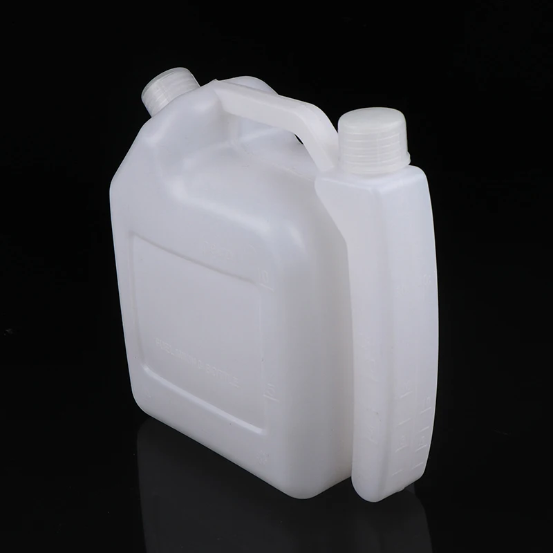 New··1.5L Litre 2-Stroke Petrol Fuel Oil Mixing Bottle Tank For Trimmer Chainsaw