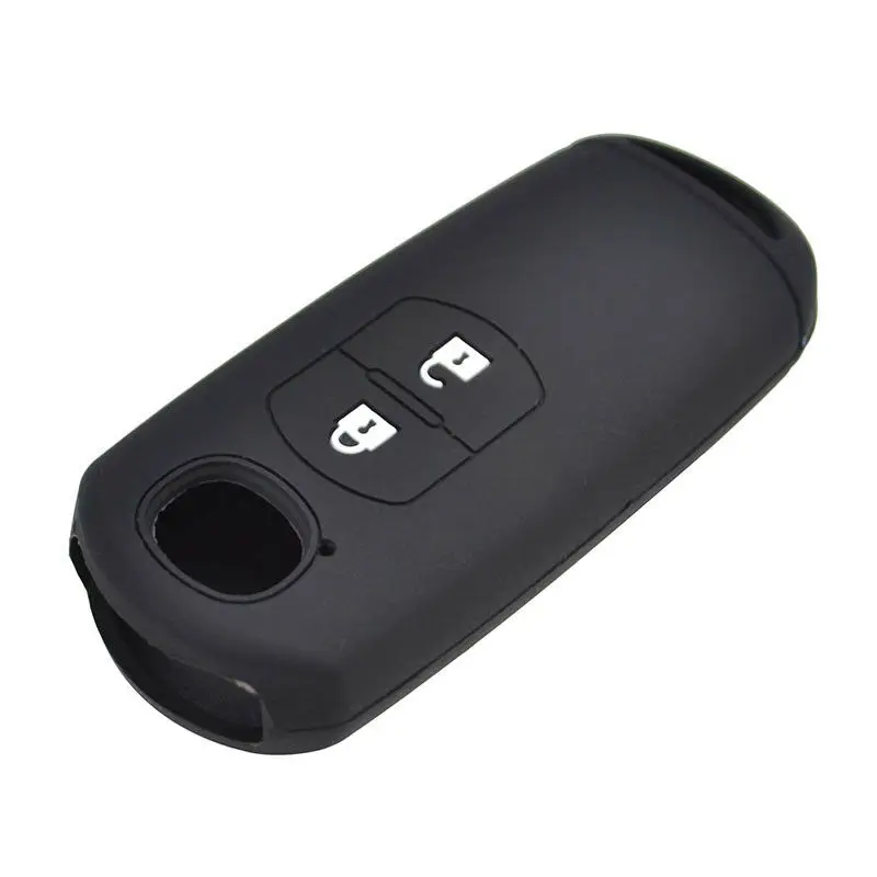 Silicone Key Case Fob For Mazda CX-5 /CX5 Atenza CX-7 CX-9 MX5 Keyless Remote Key Cover Shell Skin Holder 2 Button Protector