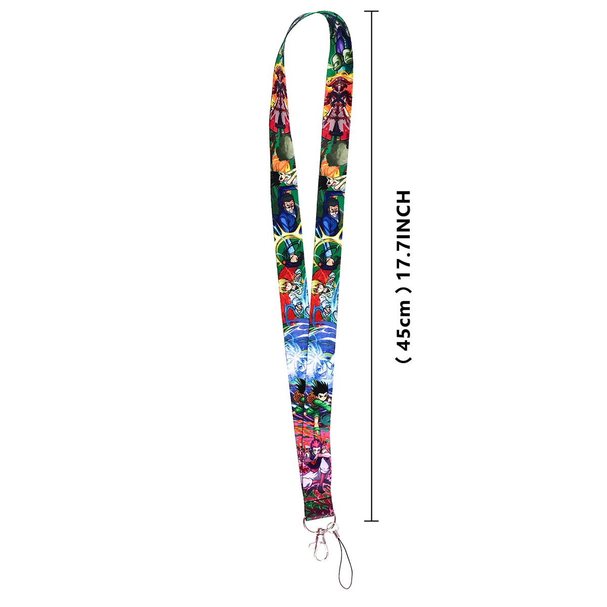 LX1258 Japanese Anime Lanyard For Keys ID Credit Bank Card Cover Badge Holder Phone Charm Key Lanyard Keychain Accessories