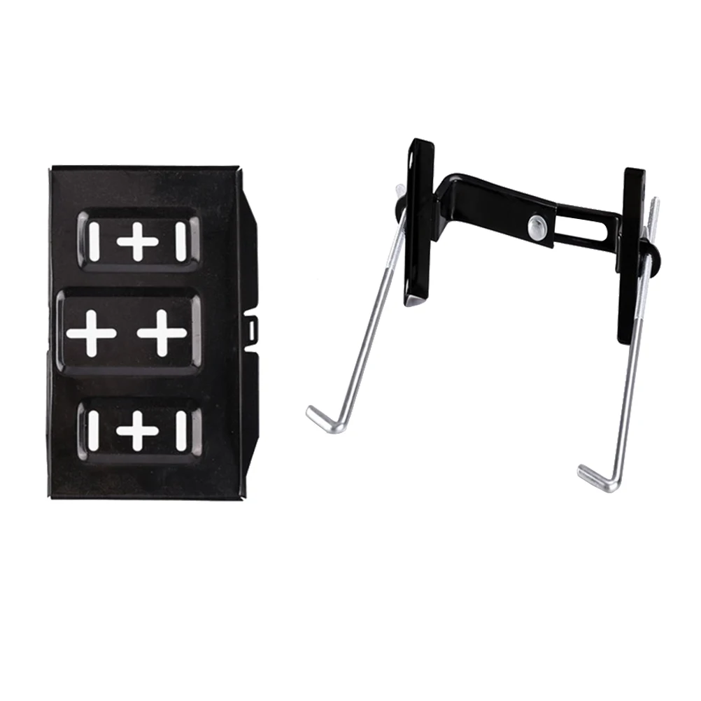 

23 CM Fixing Bracket Tray for Motor Vehicles Adjustable Car Holder Durable Kit Corrosion-resistant Mount