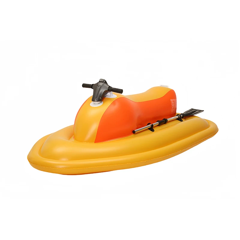 

Inflatable Motorboat Water Children'S Surfing Play Water Equipment Boat Toy Jet Ski Swimming Pool Toys Sea Scooter for Kids