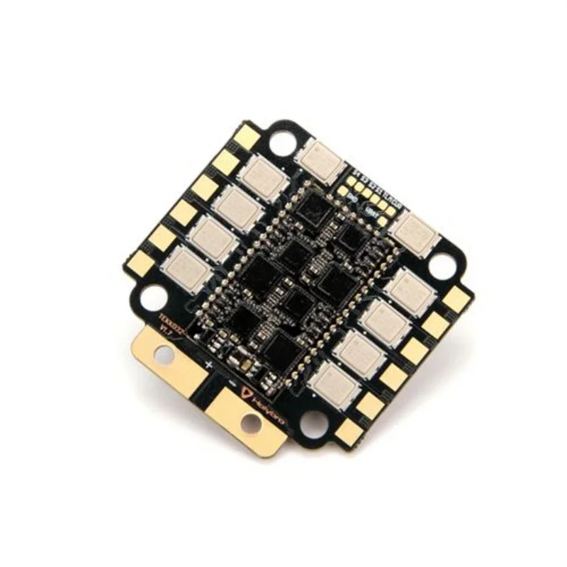 

32 F4 MCU Metal 4in1 65A ESC BLHELI32/PWM output 128K/4~6S 30.5x30.5mm Onboard analog Current Sensor FPV Racing UAV