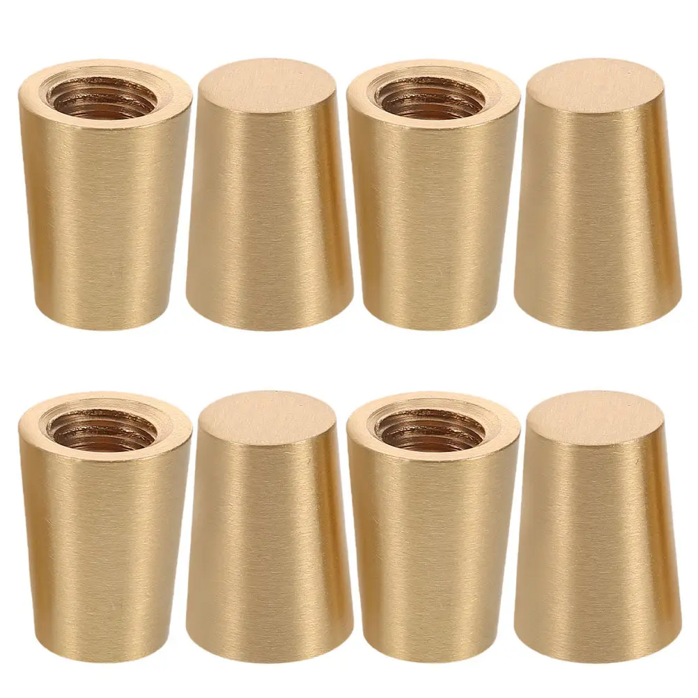 8 pcs Pads Furniture Feet Floor Chair Table Leg Halloween Christmas New Year Brass Feet Brass Leg Feet Brass Cabinet Feet Tray