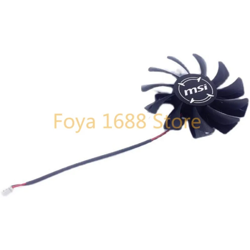 For MSI/MSI GTX 750ti 750 740 ITX Graphics Card Cooling Fan HA8010H12F-Z Parts image 5