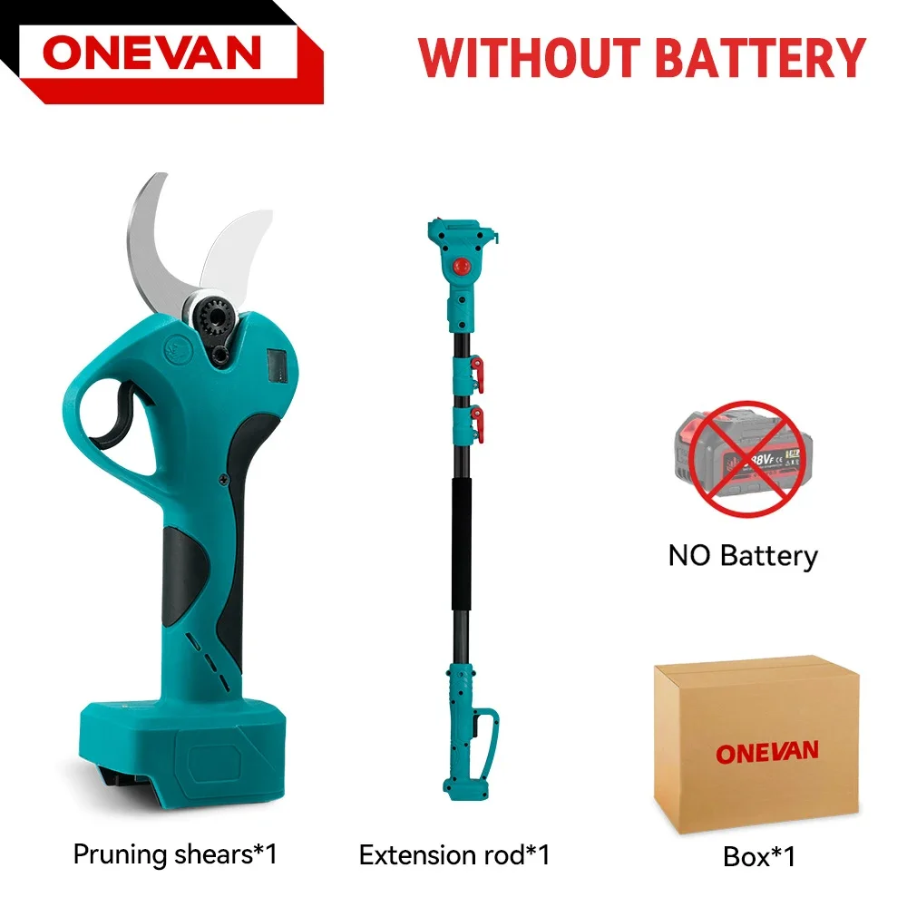 Borstelloze 45mm Telescopische Paal Snoeischaar 2800W Hoge Tak Schaar 2 IN 1 Tuin Cutter Tool Voor Makita 18V Batterij Pin