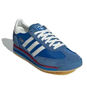 Male and female scarlet sports adidas, non-slip suede racing sneakers, unisex, original, SL 72 RS 12 Main Sales Shoes Adidas Children - №8