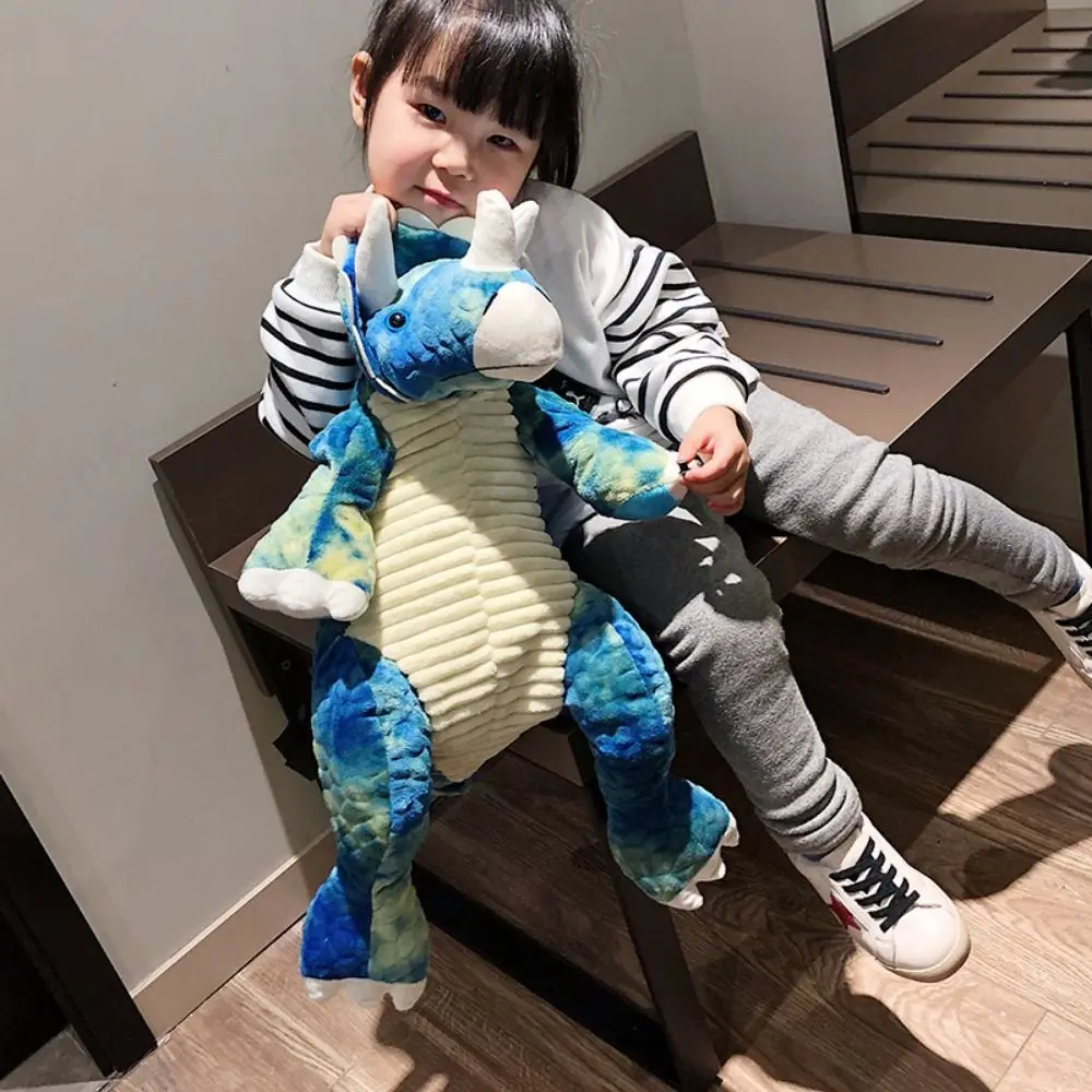 

Creative Cartoon Dinosaur Backpack Simulation Dinosaur 3D Animal Dinosaur Bag Large Capacity Zipper Closure