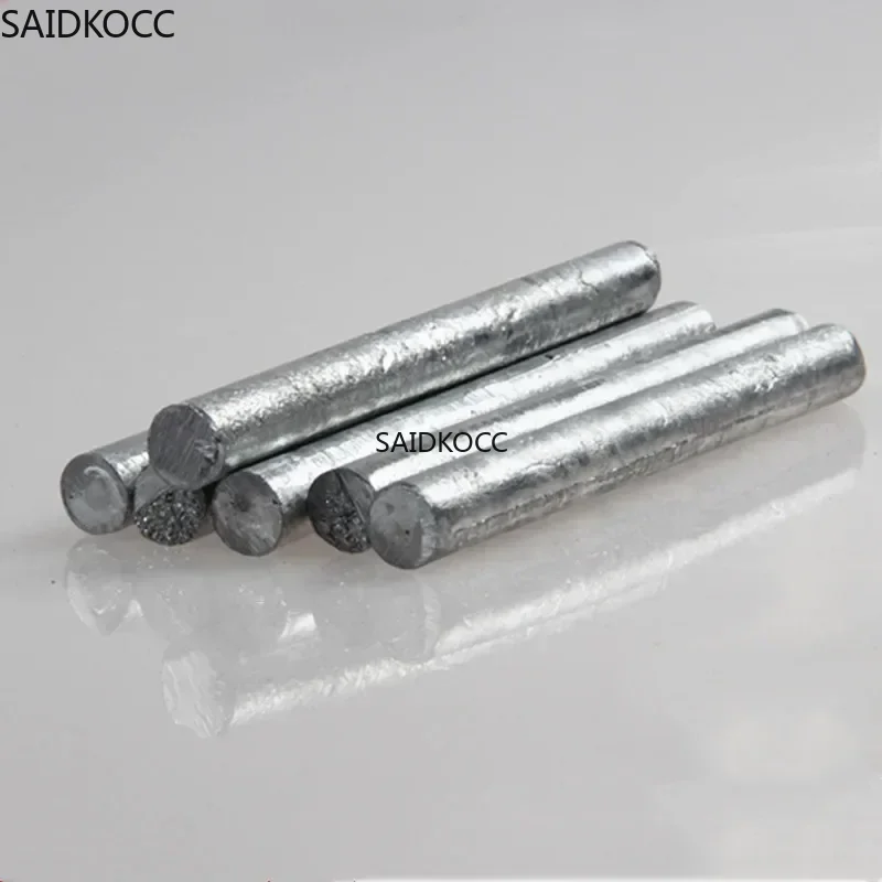 Customizable Zinc Metal Rod High Purity Zinc 99.5% Ingot Round Rod Anodizing and Marine Corrosion Prevention Experiment