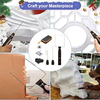3 in 1 Foam Cutter Electric Cutting Machine Pen Tools Kit Practical Sturdy Cutter Pen Tool Set for Holes Digging Detailing