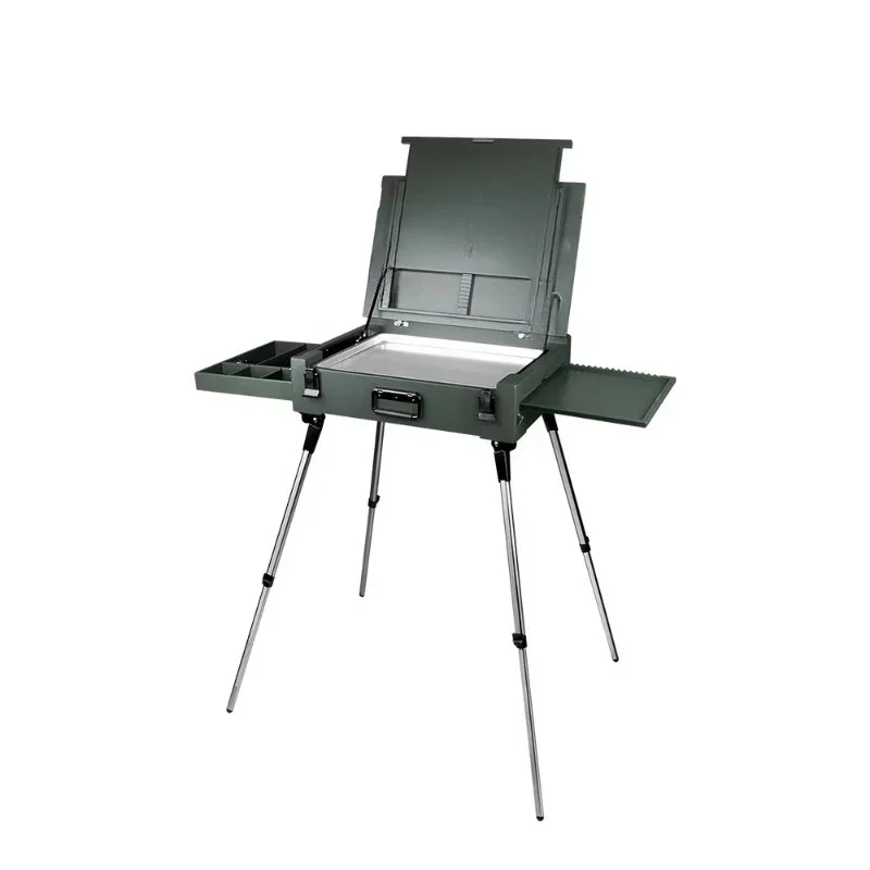 

Premium Compact Versatile Boxwood Artist Wooden Painting Case Easels for Outdoor Painting