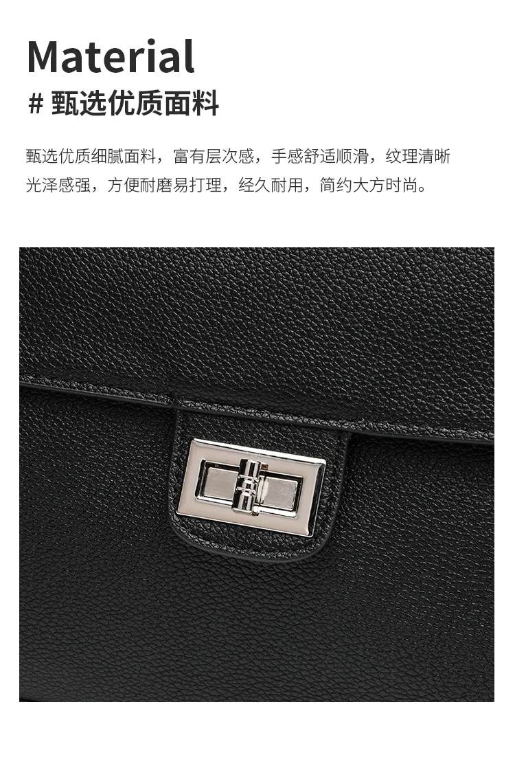 Designer-Umhängetaschen mit Klappe und Verschluss für Damen, luxuriöse, weiche PU-Leder-Crossbody-Tasche, klassische Vintage-Damen-Messenger-Tasche 2026 – Detail 14