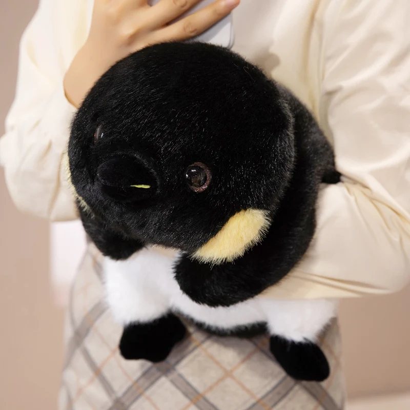 35/45/65CM juguete de peluche de pingüino de simulación súper lindo suave y cómodo Animal del zoológico marino regalo de cumpleaños y Navidad ﻿
