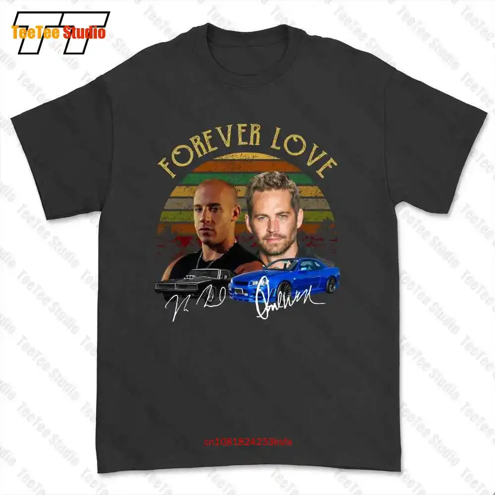 Dominic Toretto And Brian Oconner Fast And Furious T-shirt Tee 71G9