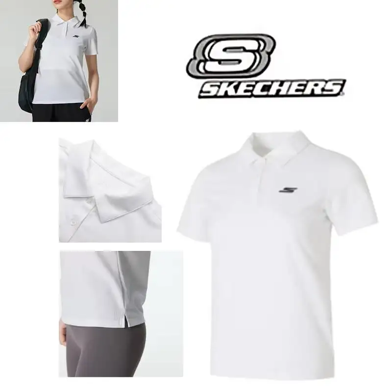Skechers Women Polo Shirt Short Sleeve Polo P224W161-000Q Latest model