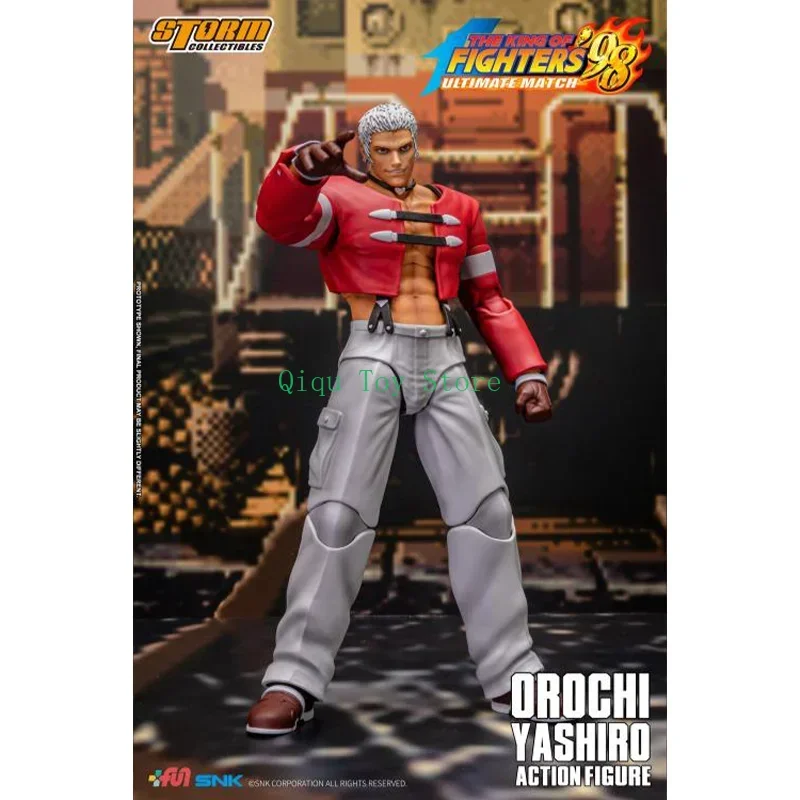 

Original Storm Toys 1/12 The King of Fighters '98 Ultimate Match Orochi Yashiro In Stock Anime Collection Figures Model Toys