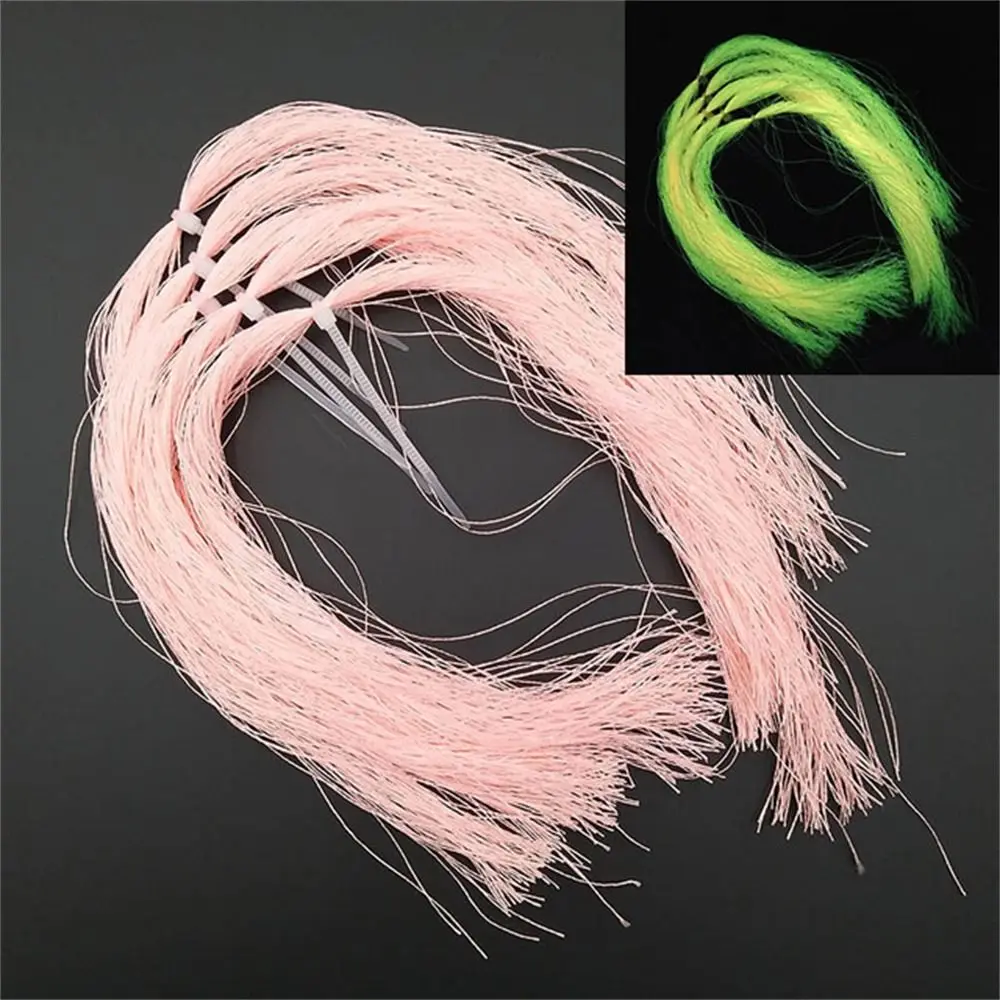 

Luminous Glow Ultra Violet Fluorescent Fly Fishing Thread Strand String Line Tying DIY Material Assist Hooks Flies