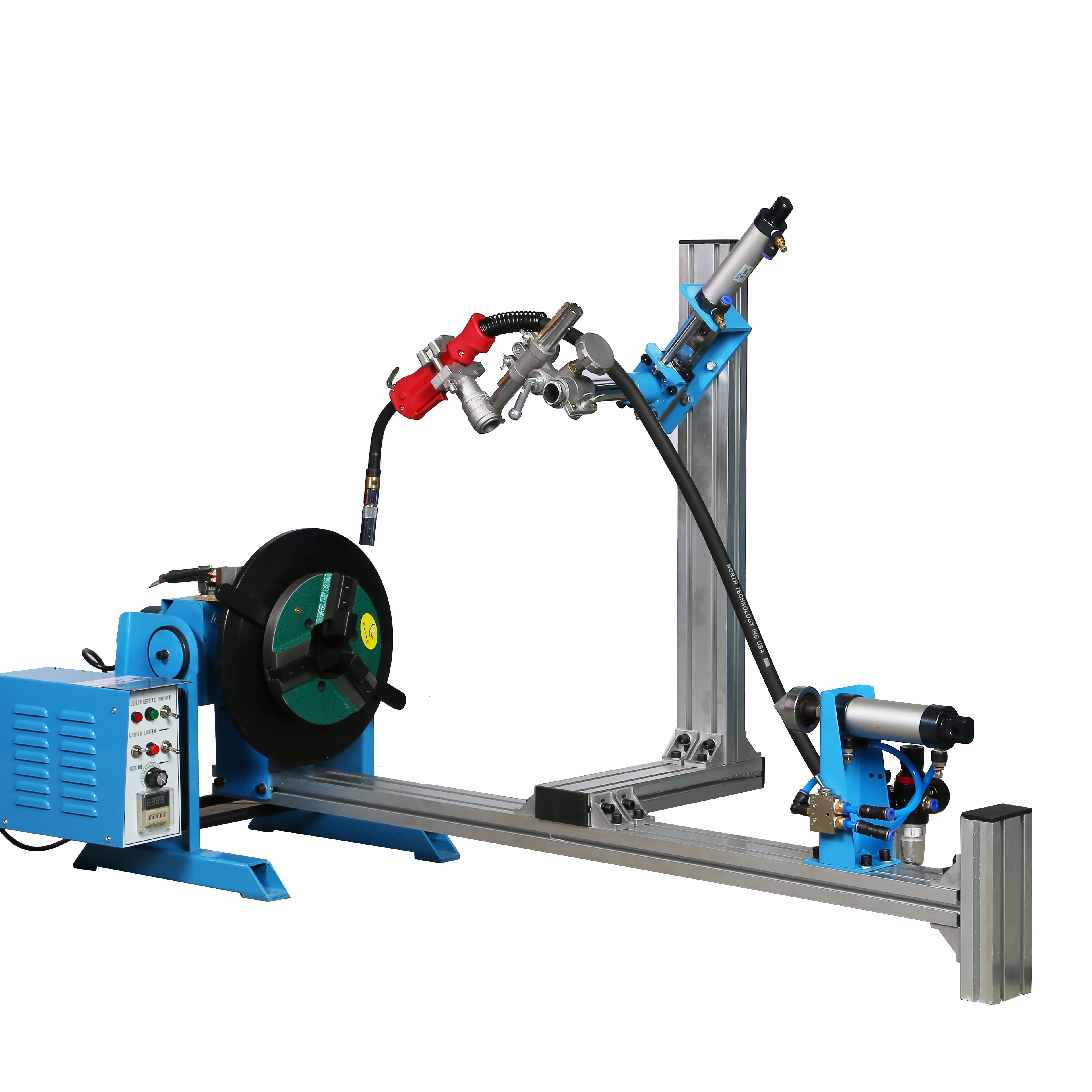 

Популярный комбинированный автоматический сварочный поворотный стол Supercnc, малый автоматический сварочный позиционер