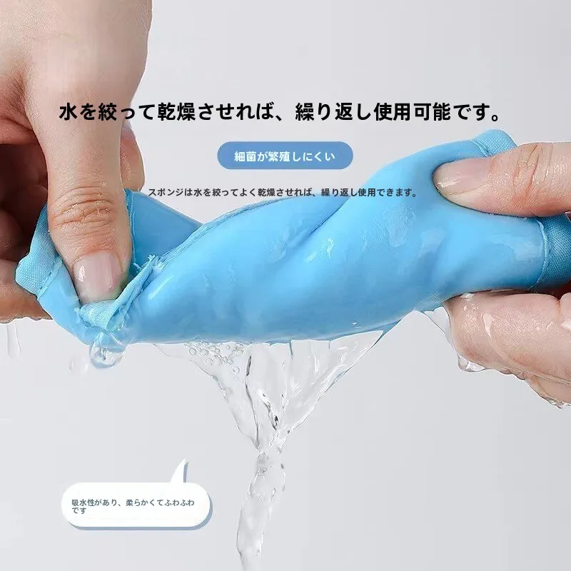 痛みのない角質除去バスグローブ-赤ちゃん用-肌に優しいバススクラブタオル-幼児用衛生洗浄ツール-子供用