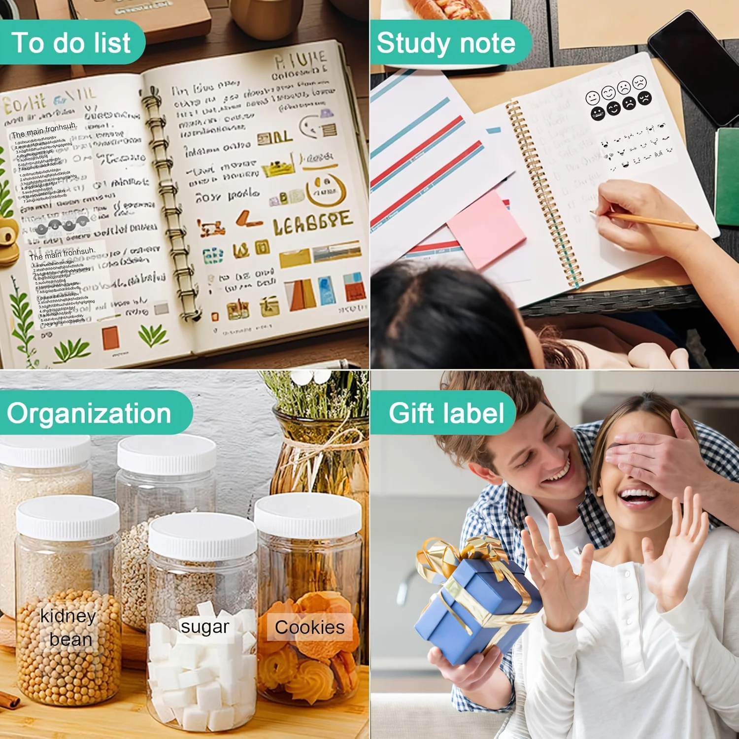 ورق حراري شفاف 57 × 25 مم ذاتي اللصق مناسب لطابعات صغيرة محمولة/جيب سطح ضوء الكاميرا لمعظم طابعات الجيب