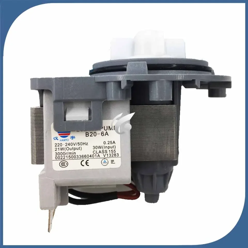 for washing machine drain pump DC31-00030A B20-6A B20-6 0022150033660401A Mod.S3026 drain pump motor 30W good working