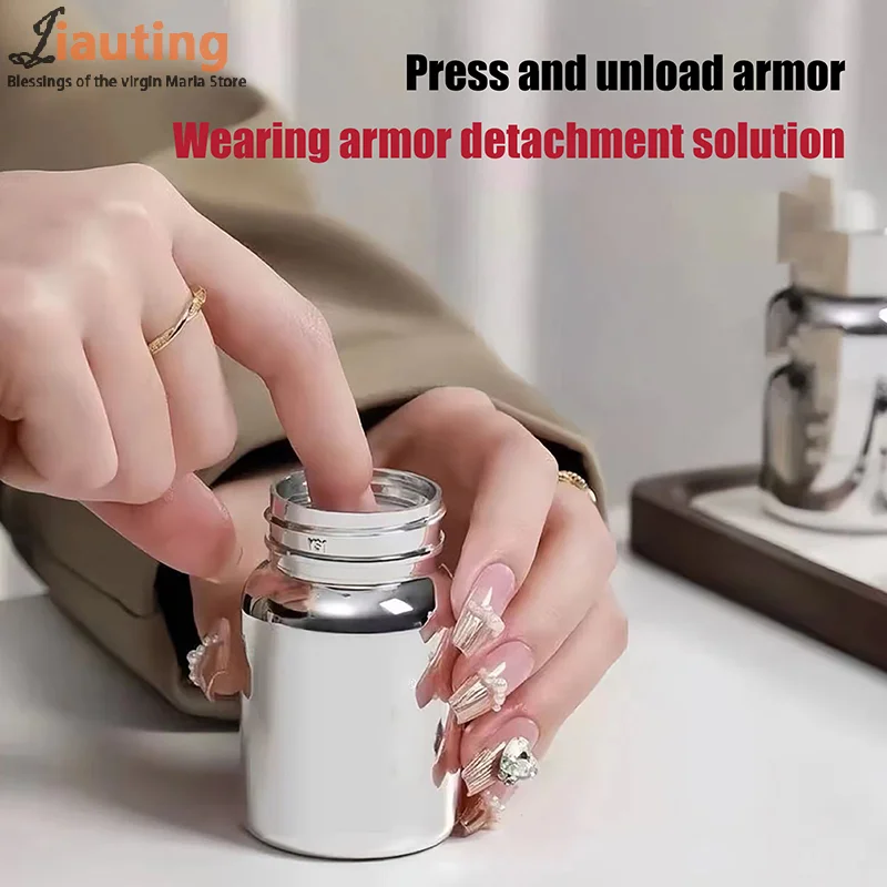 Innovativer Nagelschwamm-Entferner, 80 ml, sanft und keine Beschädigung, einfache Entfernung von Nägeln, keine Beschädigung von Nagelspitzen, reduziert Abfall