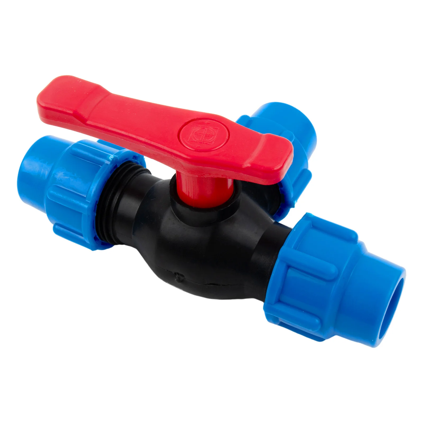 PE Pipe 3-Way Ball Valve 20/25/32/40/50mm Plastic Valve Ball Valve Valve DN15 DN20 DN25 DN32 DN40 PE Pipe Joint Household Access