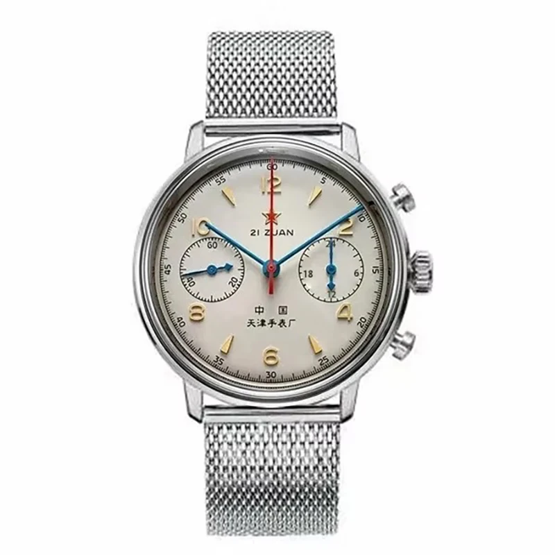 2026 New Men's watches 1963 pilot automatic watch 42mm waterproof retro quartz chronograph vintage dress watch