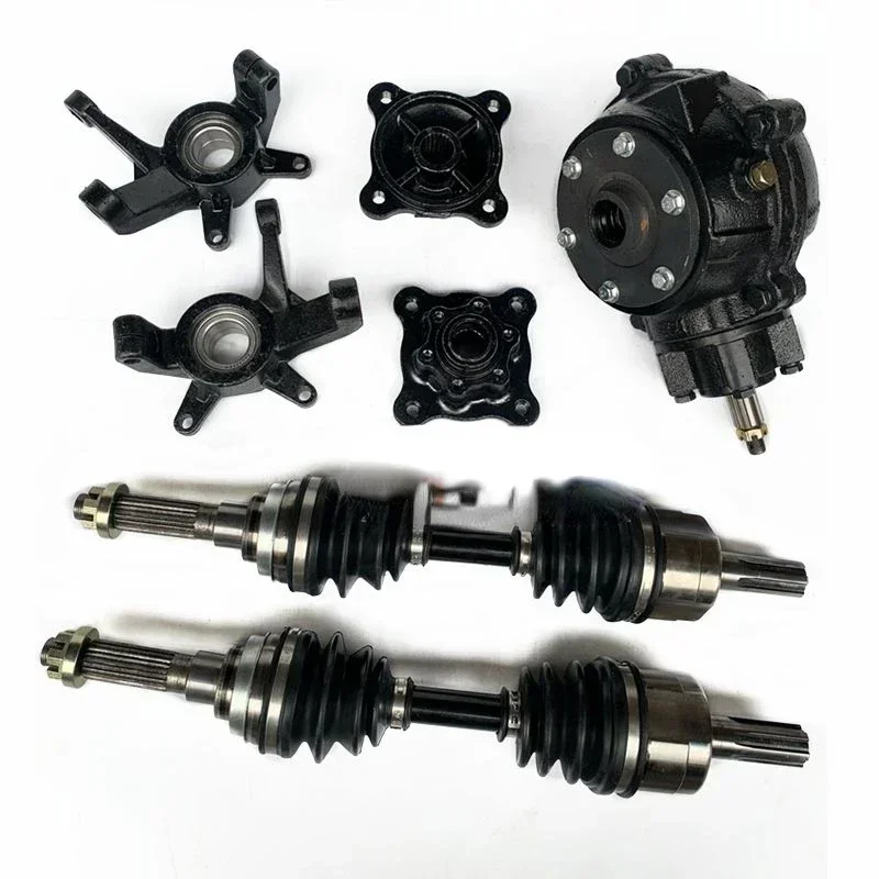 

Modified Kart Accessories Self-Made Four-Wheel Drive Front and Rear Drive Kit Claw Cage