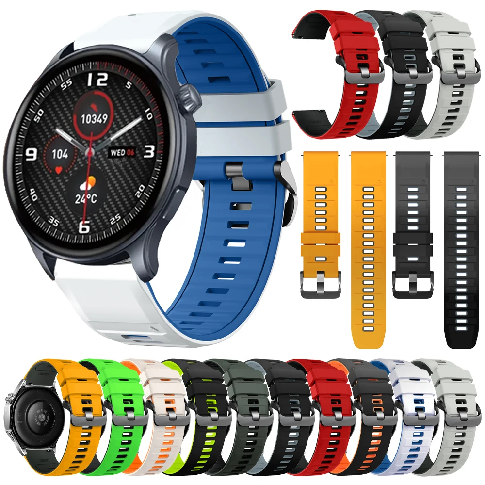 22Mm Silicone Strap…