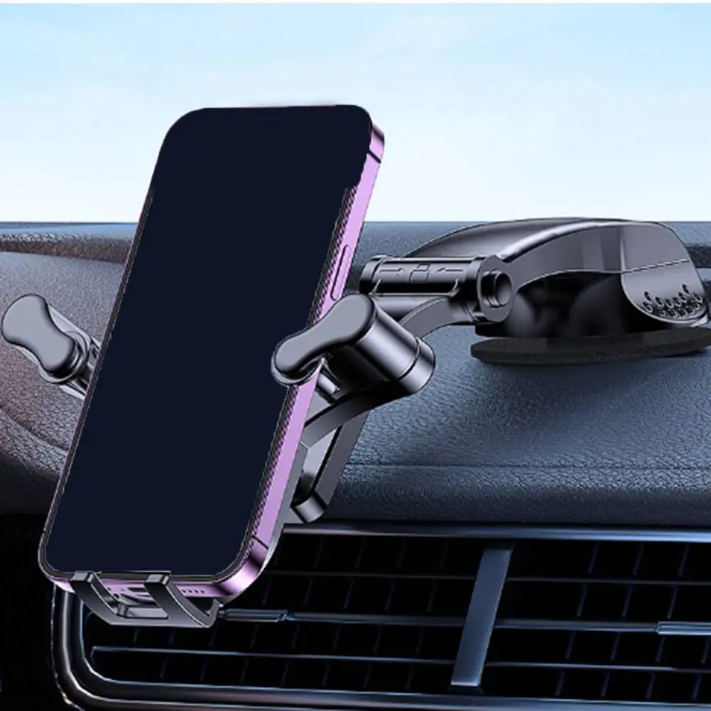 Suction Cup Phone Pad Universal Holder Car Mount Cellphone Stand 360-Degree Rotation Dashboard Mobile Phone Bracket Support