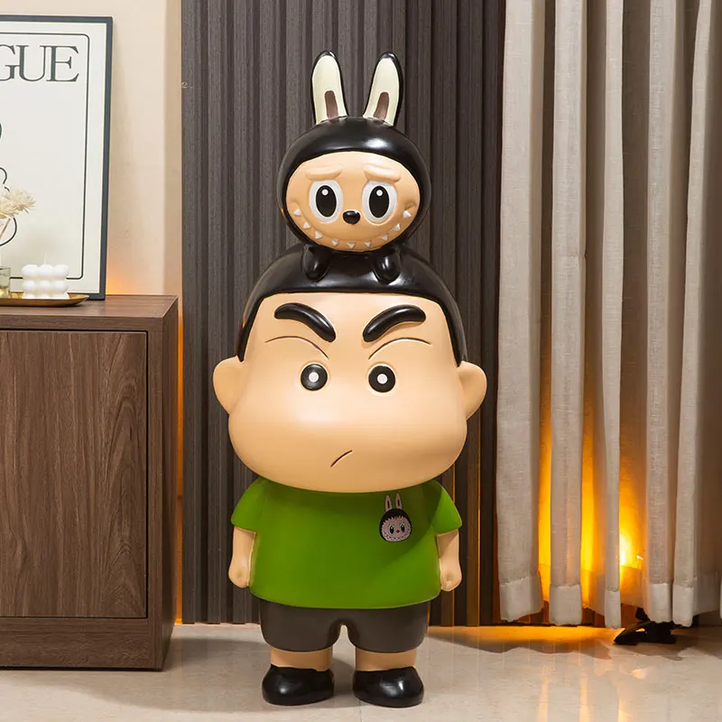 

High-end Light Luxury Floor-standing Large Ornaments Dolls Birthday Gifts Anime Characters Cartoon Porch