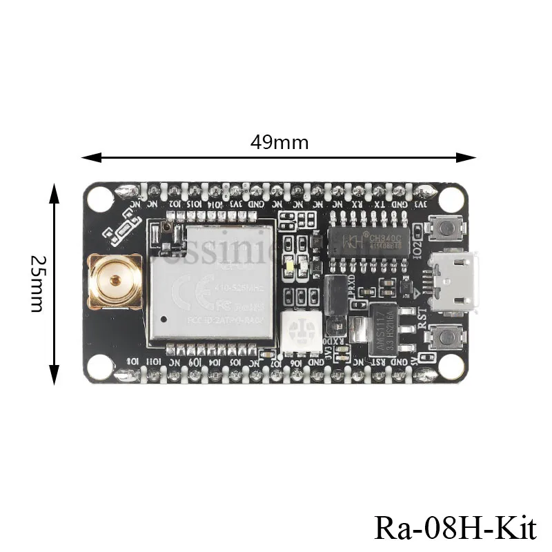 Ra-08 Ra-08H LoRaWAN RF Development Board Module ASR6601 chip 410