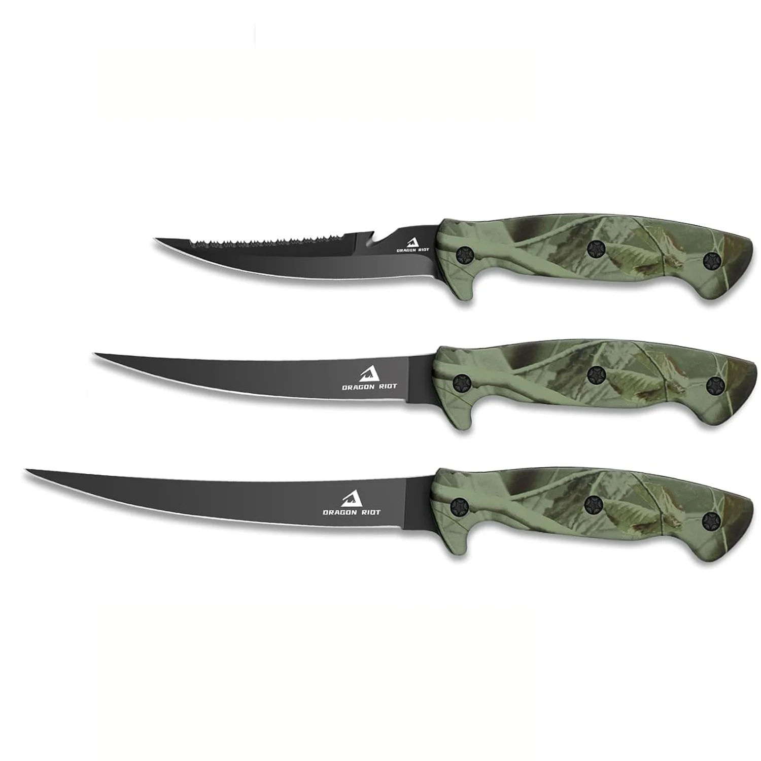 Küchenmesser zum Filetieren von Fisch, professionelle Edelstahl-Messer zum Entgräben von Meeresfrüchten, rutschfester ergonomischer Griff, scharfe Küchenmesser zum Schneiden, Trimmen und Verarbeiten