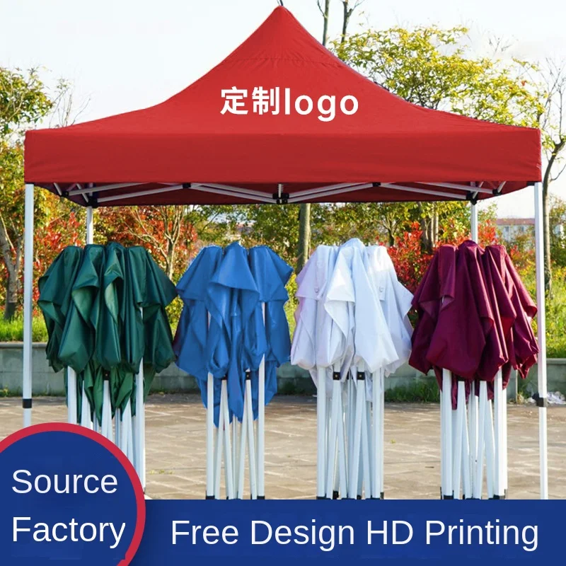 Customized Outdoor Advertising Tent with Four Corners Stall Awning for Promotional Exhibition Ogo