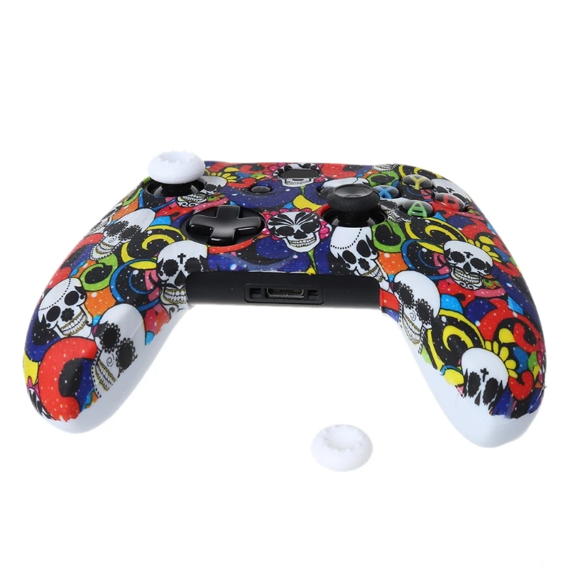 ซิลิโคนกันลื่นสำหรับกรณีผิวสำหรับ One S Controller Protector ฝาครอบ Dropship