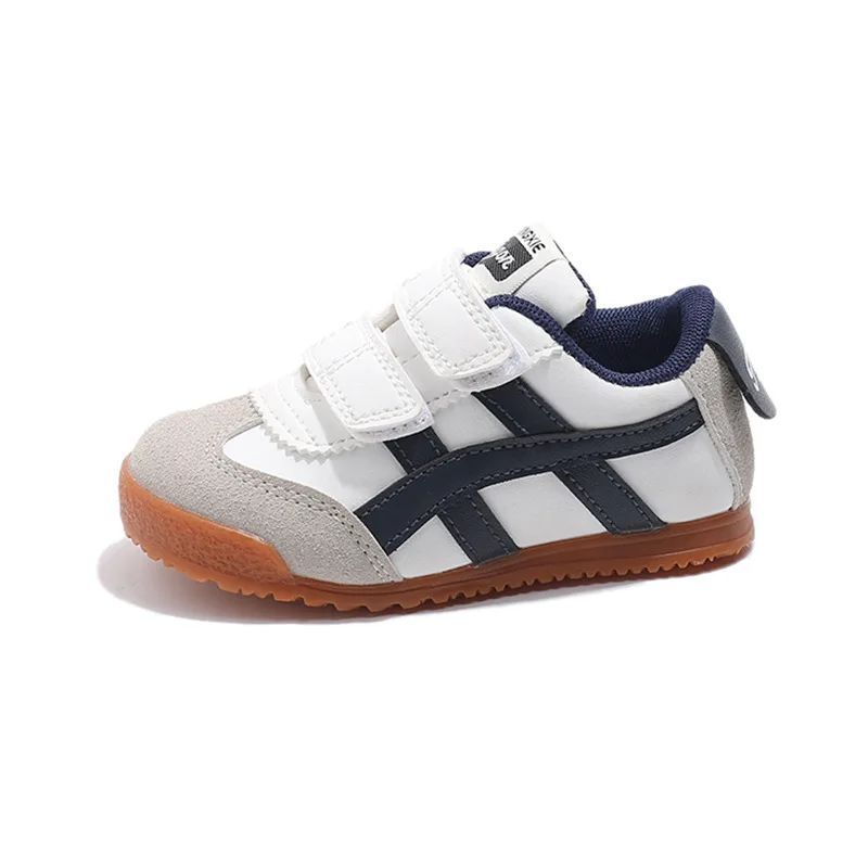 أحذية الأطفال الفيلكرو فورست غامب 2025 الربيع والخريف جديد الأولاد موضة احذية الجري غير رسمية طفل أحذية رياضية لينة سوليد #5