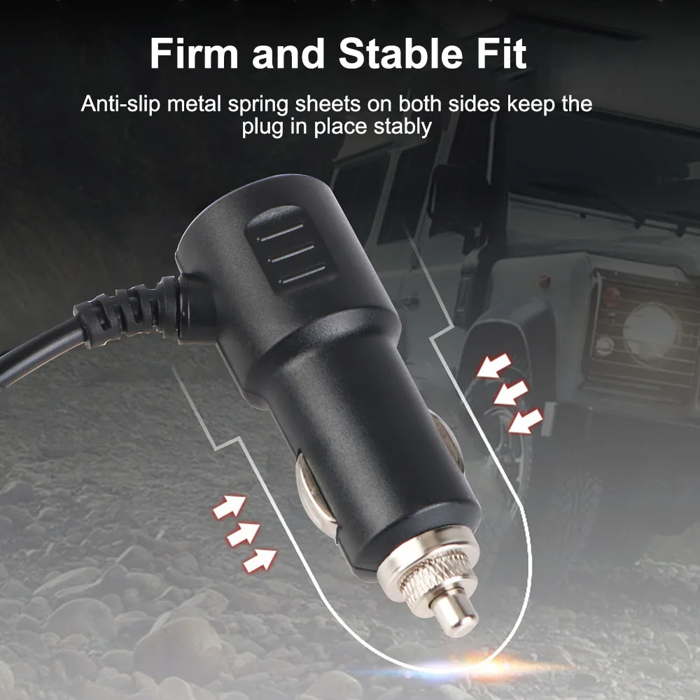 Adaptador de cargador de coche con enchufe USB Dual multifuncional 3 en 1, accesorios para coche, carga rápida 120W 12V 24V para teléfono, divisor de IPad
