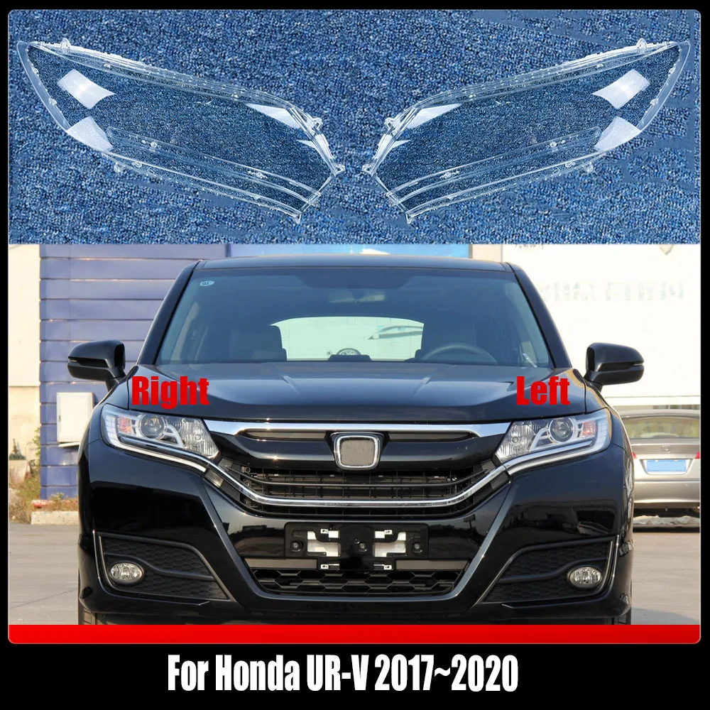 

For Honda UR-V 2017~2020 Car front Headlight glass headlamps transparent lampshade lamp shell Headlight Cover lens