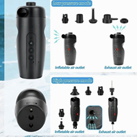 Portable Electric Air Pump 25PSI High Pressure Air Compressor Power Bank Inflator Pump for Inflatable Boat Paddle Surfboard