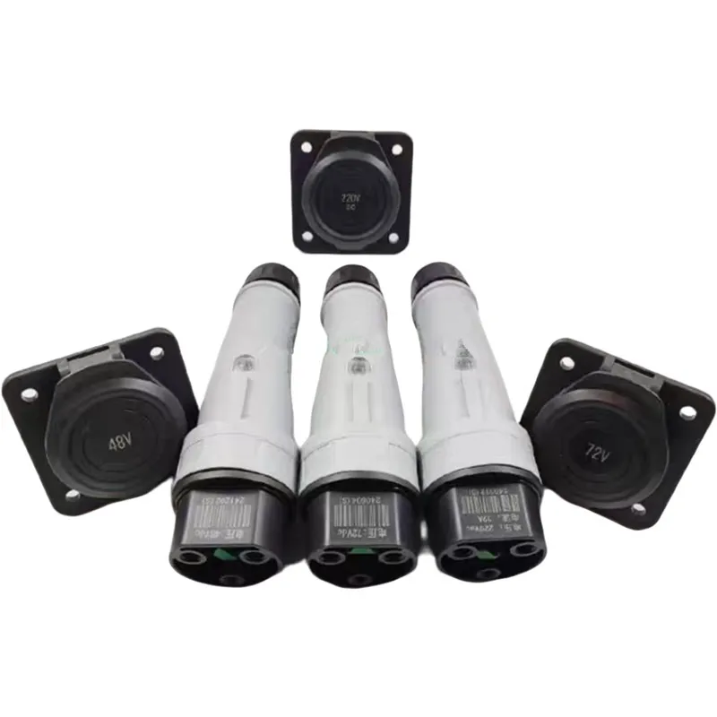 

Y60 Charging Gun 48V, 72V, 220V Plug and Socket Kit for Lvtong, Excar, Eagle Electric Golf Cart Sightseeing Car