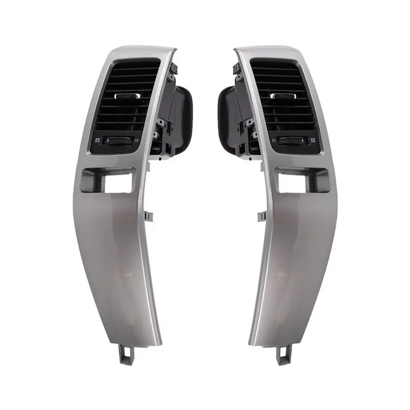 Center Dash A/C Air Vent Outlet Panel For Toyota Prado LC120 For Lexus GX470 2003-2009 Car Duct Vent Grille Panel Silver