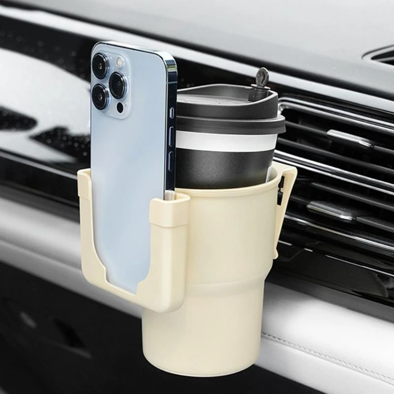 

Car Water Cup Holder Car Air Conditioning Outlet Suspension Bracket Fixed Bracket Cup Multi-functional Beverage Shelf