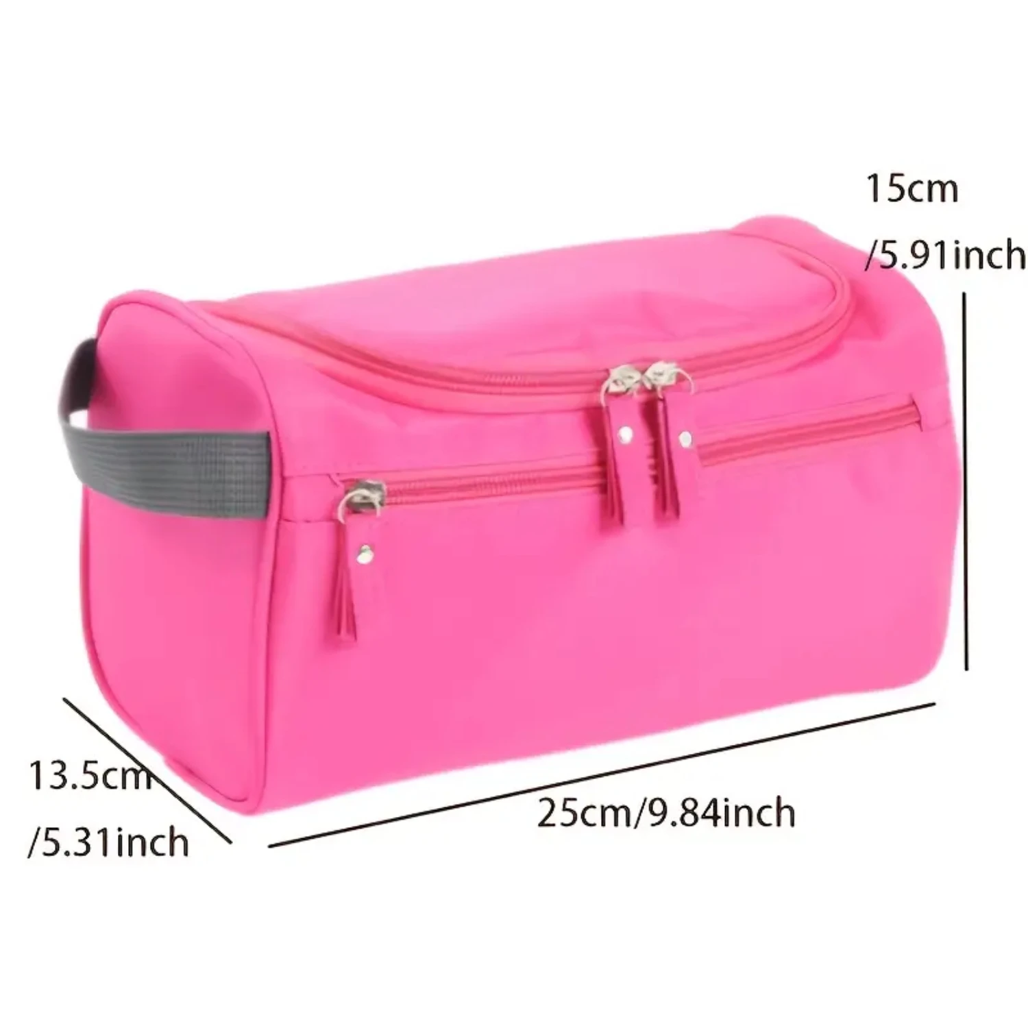 Effortless, convenient and multifunctional portable women's travel cosmetic organizer bag - essential, perfect companion for cos