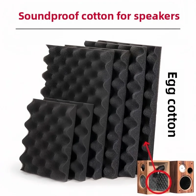Fever Speaker Sound-Absorbing Material Soundproofing Cotton Wavy Egg Cotton Peak Sound-Absorbing Cotton Sponge
