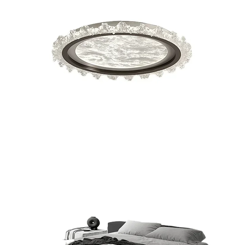 

Italian ceiling light cloud bedroom room eye protection round light minimalist 2025 master bedroom new high PC