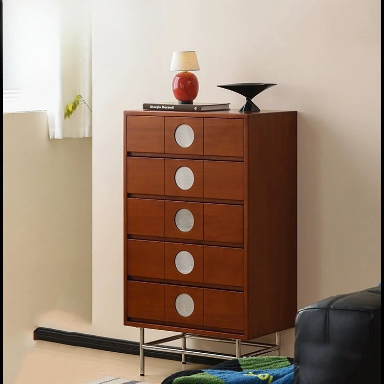 

Скандинавский сундук из цельного дерева для бытовой гостиной, большой вместительный ящик для хранения вещей