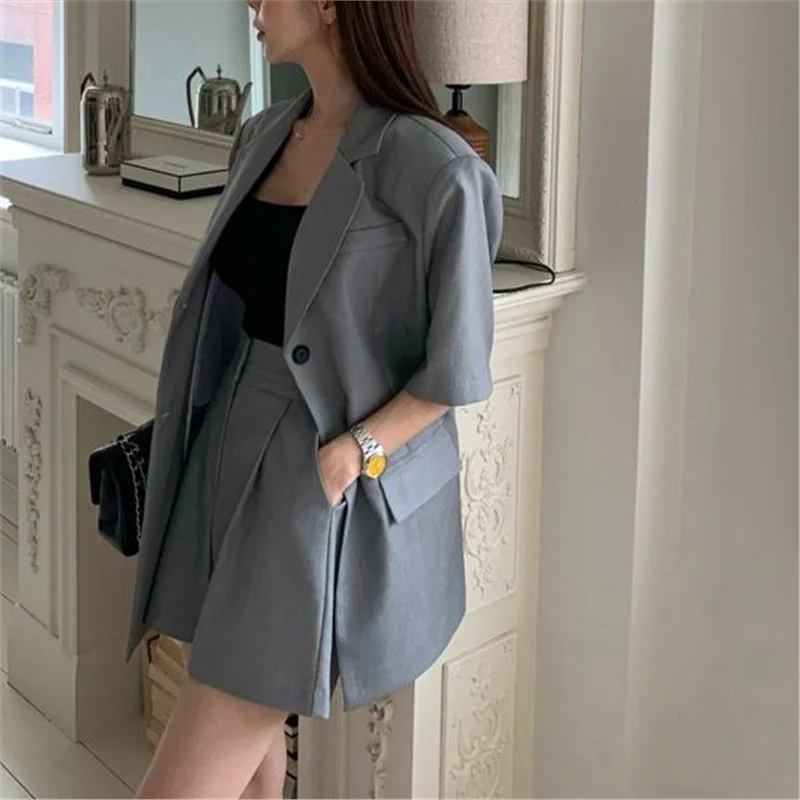 

Женский летний пиджак/жакет: новая коллекция, высококачественный дизайн, повседневный стиль, черный, модный, для работы, высокое качество