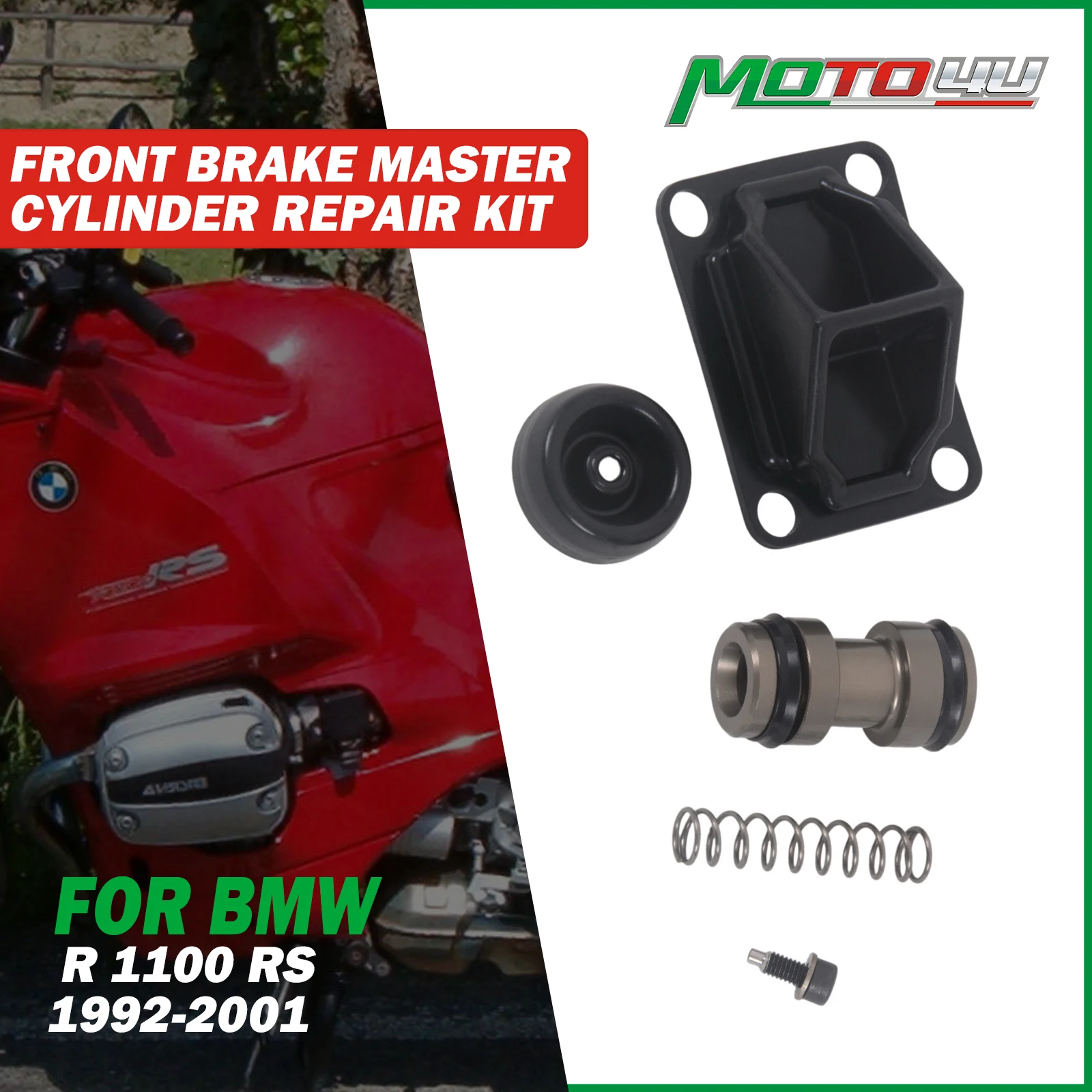 For BMW R 1100 RS R1100RS 1992-2001 Front Brake Master Cylinder Repair Kit